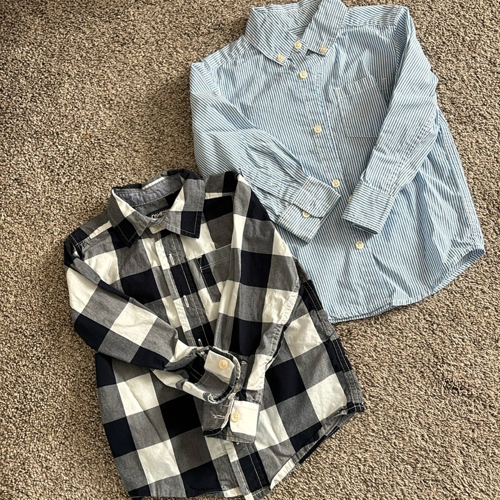 3T Boys Button Dress Shirts